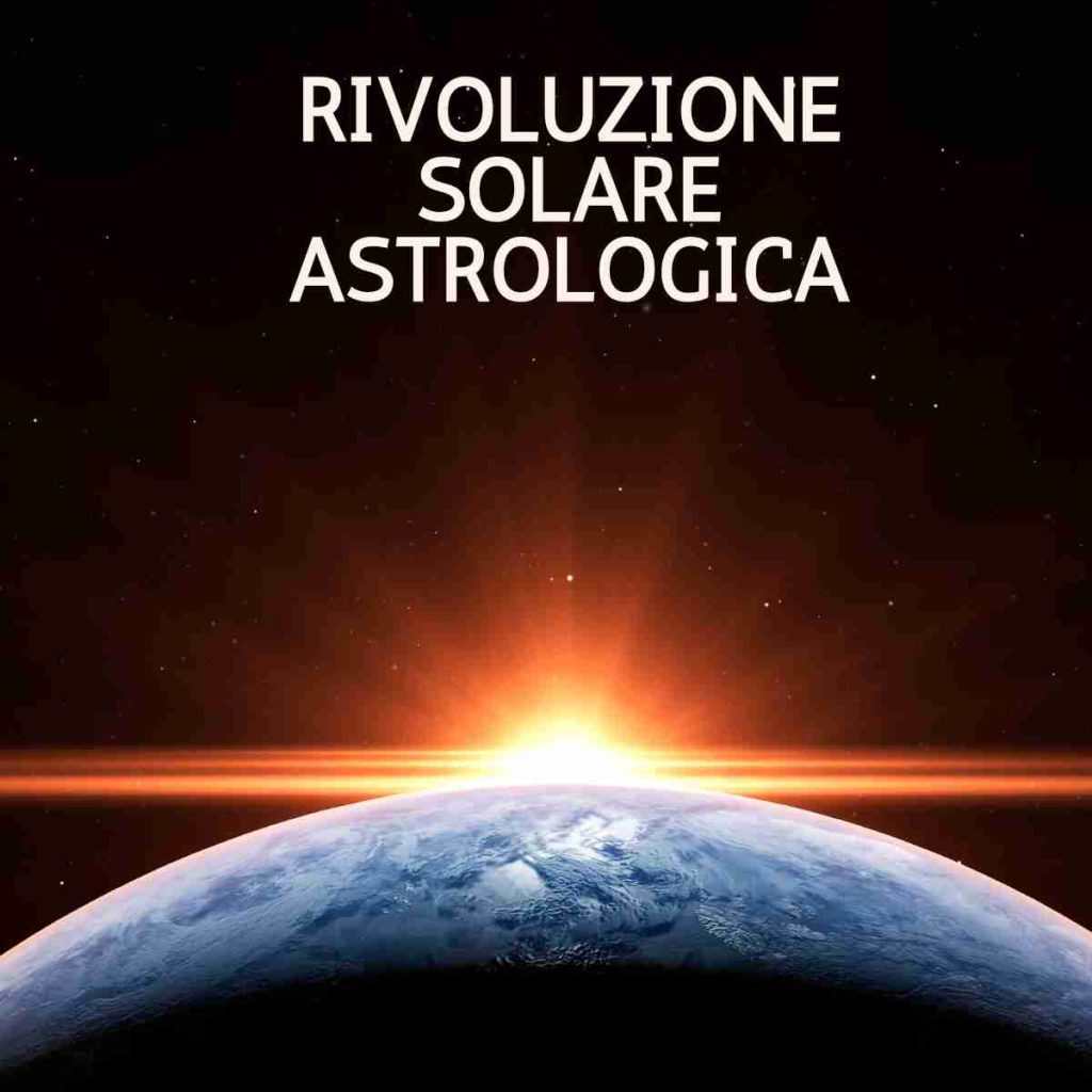 Alba simbolica vista dallo spazio, rappresentazione astrologica della Rivoluzione Solare